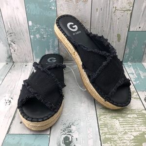 guess espadrille sandals